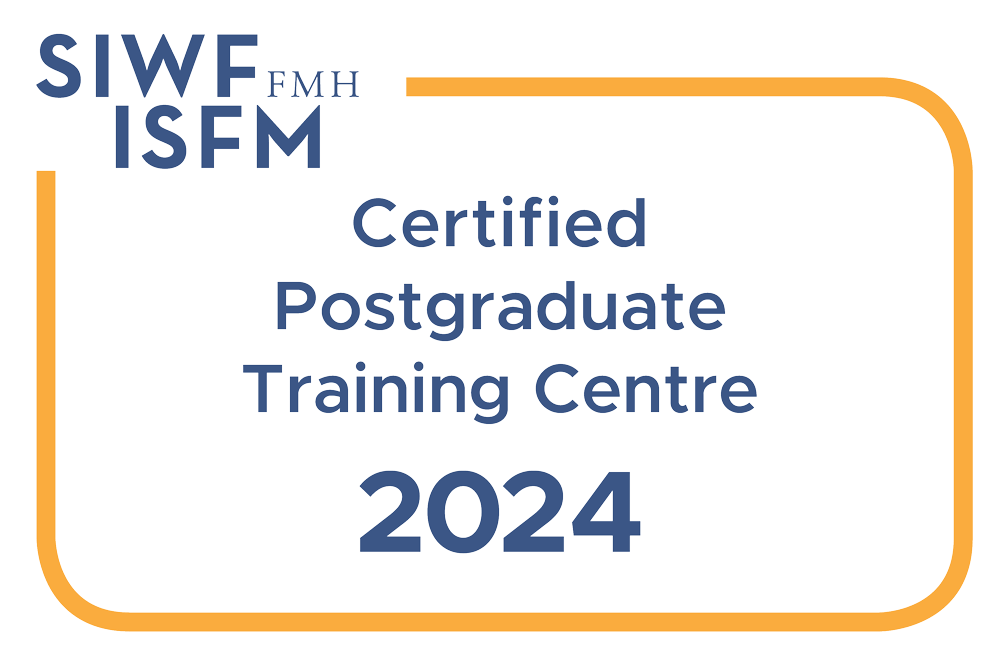 SWIF ISFM Certified Postgraduate Training Centre 2024 badge