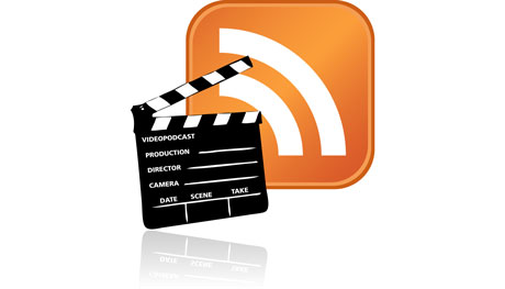 Video podcast logo