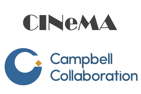 CINeMA logo, Campbell Collaboration logo