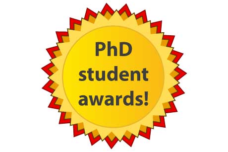 PhD student awards badge