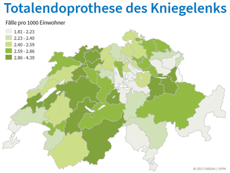 Versorgungsatlas Schweizer Karte