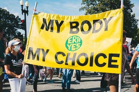 "My body my choice" Photo by Gayatri Malhotra on Unsplash